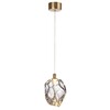 Миниатюра фото подвесной светильник odeon light gemme 7114/4lb прозрачный | 220svet.ru