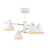 Миниатюра фото потолочная люстра на штанге freya cozy fr5211pl-04w | 220svet.ru