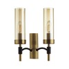 Миниатюра фото бра lumion sharon 6538/2w латунь | 220svet.ru