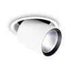 Миниатюра фото встраиваемый светодиодный спот ideal lux nova 30w 3000k wh | 220svet.ru