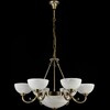 Миниатюра фото подвесная люстра freya herbert fr2012-pl-09-bz | 220svet.ru