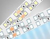 Миниатюра фото светодиодная лента холодный белый ambrella light 24w/m 240led/m 2835smd 6500к 5m gs3703 | 220svet.ru