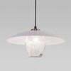 Миниатюра фото подвесной светильник eurosvet 50259/1 белый/прозрачный | 220svet.ru