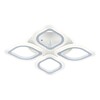 Миниатюра фото потолочная светодиодная люстра escada 10216/4led bl | 220svet.ru
