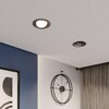 Миниатюра фото светильник встраиваемый novotech tor 371053 черный | 220svet.ru