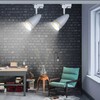 Миниатюра фото трековый светильник однофазный эра taper tr49-gu10 wh б0054161 | 220svet.ru