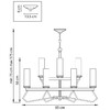 Миниатюра фото подвесная люстра lightstar flume 723125 | 220svet.ru