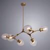 Миниатюра фото подвесная люстра arte lamp yuka a4103sp-6go | 220svet.ru