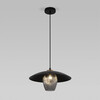 Миниатюра фото подвесной светильник eurosvet kamari 50259/1 черный/дымчатый | 220svet.ru
