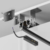 Миниатюра фото шинопровод для монтажа в натяжной пвх потолок maytoni exility trx034-sch-423b | 220svet.ru