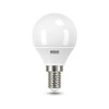 Миниатюра фото лампа светодиодная gauss e14 12w 4100k матовая 53122 | 220svet.ru