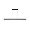 Миниатюра фото подвесной светодиодный светильник italline it013-6021 black 3000k | 220svet.ru