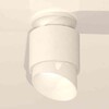 Миниатюра фото комплект накладного светильника ambrella light xs7510046 swh/fr белый песок/белый матовый (n7925, c7510, n7175) | 220svet.ru