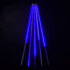 Миниатюра фото гирлянда тающие сосульки 5шт по 100см, 24в, 480 синих светодиодов, провод черный пвх, ip55 ltc ccl480-10-1b | 220svet.ru