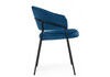 Миниатюра фото стул на металлокаркасе woodville лео синий (h-58) / черный 672327 | 220svet.ru