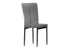 Миниатюра фото стул woodville rek dark gray / black 15639 | 220svet.ru