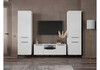 Миниатюра фото готовая гостиная  комплектация 8 woodville иадама белый глянец 620699 | 220svet.ru