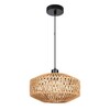 Миниатюра фото подвесной светильник arte lamp brushwood a7087sp-1bk | 220svet.ru