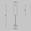 Миниатюра фото торшер maytoni glamping mod437fl-01b | 220svet.ru