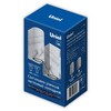 Миниатюра фото уличный настенный светильник uniel uul-p52a 2х6w/gu10 ip65 marble ul-00011360 | 220svet.ru