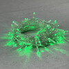 Миниатюра фото гирлянда нить с колпачком 10м зеленая 220в, 100 led, провод прозрачный пвх, ip65 ltc pst100cap-10-2g | 220svet.ru