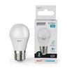 Миниатюра фото лампа светодиодная gauss e27 12w 4100k матовая 53222 | 220svet.ru