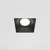 Миниатюра фото встраиваемый светильник maytoni technical dot dl042-01-sq-b | 220svet.ru