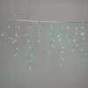 Миниатюра фото гирлянда бахрома с колпачком 3,1 x 0,5 м аква 220в, 120 led, провод прозрачный пвх, ip65 ltc pil120cap-10-2a | 220svet.ru