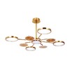 Миниатюра фото потолочная светодиодная люстра arte lamp sienna a1363pl-8pb | 220svet.ru