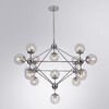 Миниатюра фото подвесная люстра arte lamp bolla a1664sp-15cc | 220svet.ru