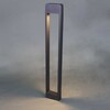 Миниатюра фото уличный светильник reluce 09962-0.7-001kt 1,0m gu10 bk | 220svet.ru