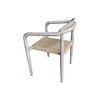 Миниатюра фото полукресло roomers furniture capri arm chair grey | 220svet.ru