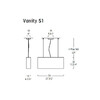 Миниатюра фото подвесной светильник vanity s1 white | 220svet.ru