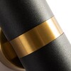 Миниатюра фото настенный светильник arte lamp ran a3143ap-2bk | 220svet.ru