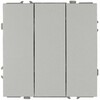 Миниатюра фото выключатель эра galaxy 15-1107-03 тройной 10ах-250в ip20 алюминий б0070718 | 220svet.ru