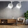 Миниатюра фото трековый светильник однофазный эра round tr47-gx53 wh б0054155 | 220svet.ru