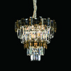 Миниатюра фото подвесная люстра каскадная 1710-600 gold delight collection | 220svet.ru