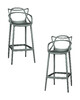 Миниатюра фото набор 2шт стул барный dobrin masters bar lmzl-pp601c-n2_p_gr-04-13302 | 220svet.ru