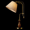 Миниатюра фото настольная лампа loft it elaine 10569t dark wood | 220svet.ru