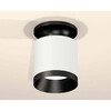 Миниатюра фото комплект накладного светильника ambrella light techno spot xs7401083 swh/pbk белый песок/черный полированный (n7926, c7401, n7031) | 220svet.ru