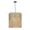 Миниатюра фото подвесная люстра inodesign macrame halo 44.70100 | 220svet.ru