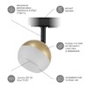 Миниатюра фото трековый светильник однофазный эра round tr46-gx53 mg б0054154 | 220svet.ru