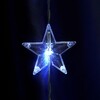 Миниатюра фото светодиодная гирлянда feron занавес звездочки 230v 5000k холодный белый 8 режимов cl25 48608 | 220svet.ru