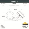 Миниатюра фото фасадный светильник fumagalli tommy 2l  4m1.000.000.wxd2l | 220svet.ru