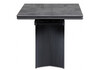 Миниатюра фото керамический стол раскладной woodville вейв 160(220)х89х75 серый мрамор baolai / черный 612881 | 220svet.ru