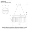 Миниатюра фото подвесная люстра lussole lsp-4030 | 220svet.ru