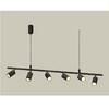 Миниатюра фото комплект подвесного поворотного светильника ambrella light traditional diy (с9006, с6323, n6113) xb9006300 | 220svet.ru