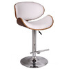 Миниатюра фото барный стул imperium loft lounge bar stool белый 106622-22 | 220svet.ru