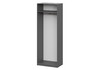 Миниатюра фото шкаф комплектация 1 woodville даиго с антресолью графит серый 676148 | 220svet.ru