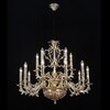 Миниатюра фото подвесная люстра lucia tucci firenze 1780.15.3 antique gold | 220svet.ru